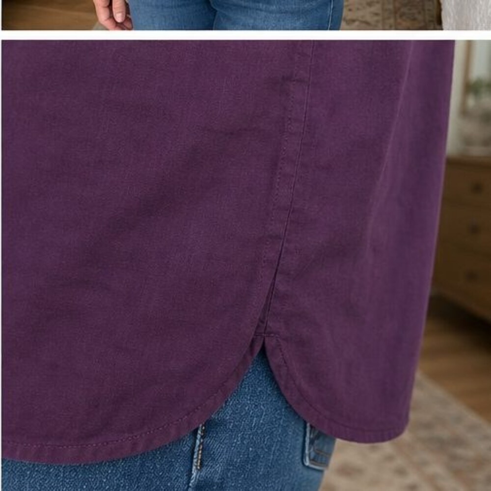 Ivory Button Blouse - Picture 6 of 6